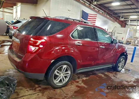 2016 Chevrolet Equinox Ltz z USA, uszkodzony, nr VIN 2GNALDEKXG6215648